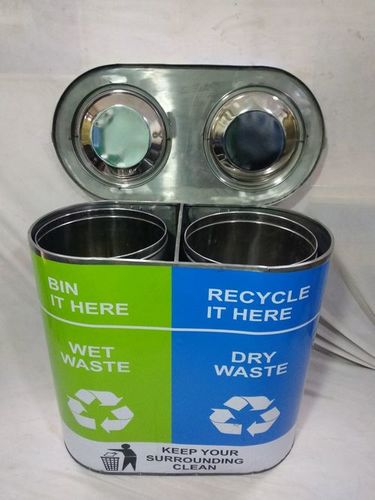 SS Duo Recycle Bins