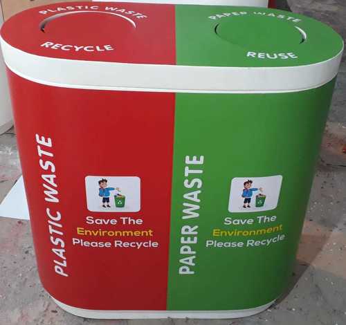 FRP Duo Recycle Bins