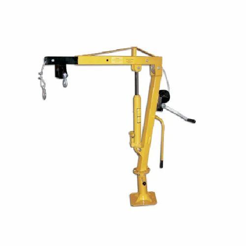 Power Jib Cranes - Heavy Duty, High Strength, Color Coated Yellow Finish | New Industrial Usage, Power Jib Design