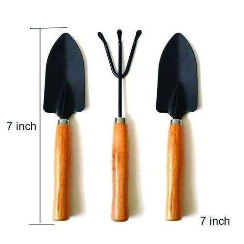 7 Inch Garden Shovel With Wooden Handle