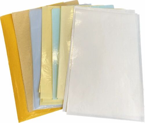 Biodegradable Eco-friendly Rectangular Wood Pulp Plain Silicone Release Paper