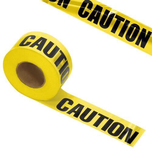 Caution Tape - Color: Yellow