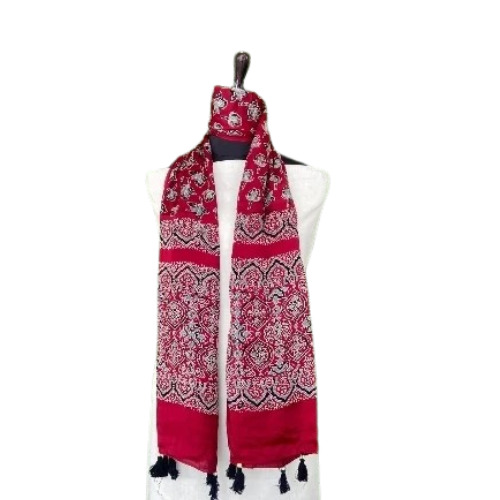 Ladies Ajrakh Stoles