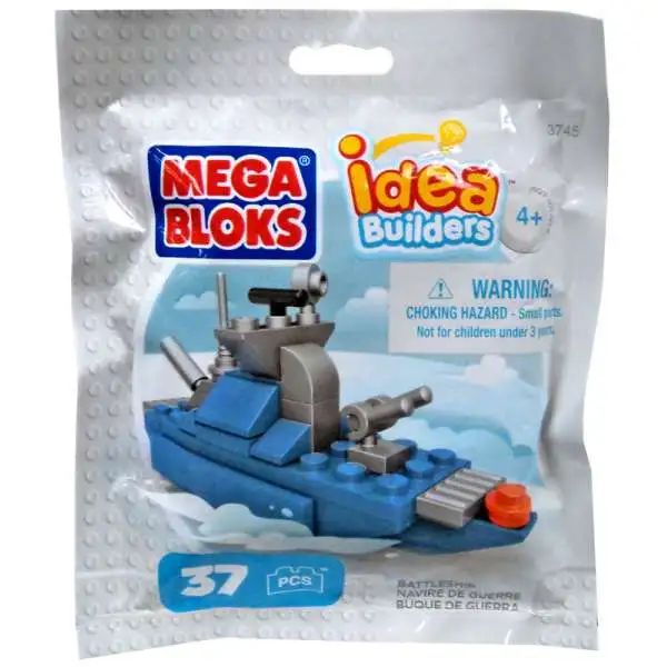 Mega Bloks Idea Builders Battleship Set #03745