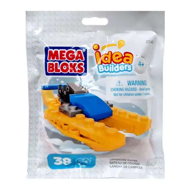 Mega Bloks Idea Builders Offshore Racer Set #03742