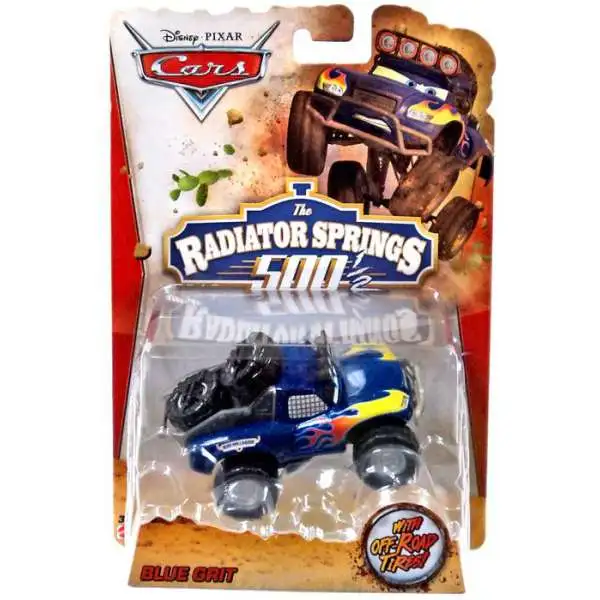 Disney / Pixar Cars The Radiator Springs 500 1/2 Blue Grit Diecast Car