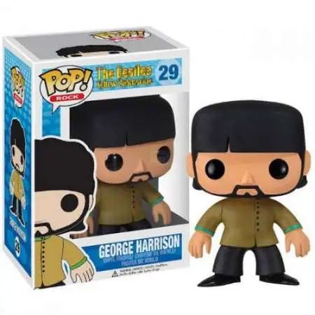 Funko The Beatles Yellow Submarine POP! Rocks George Harrison Vinyl Figure #29 [Damaged Package]