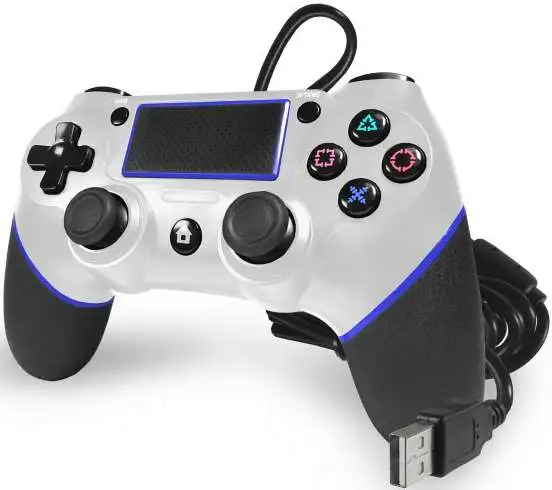 Playstation 4 PS4 Champion Wired Controller [White]