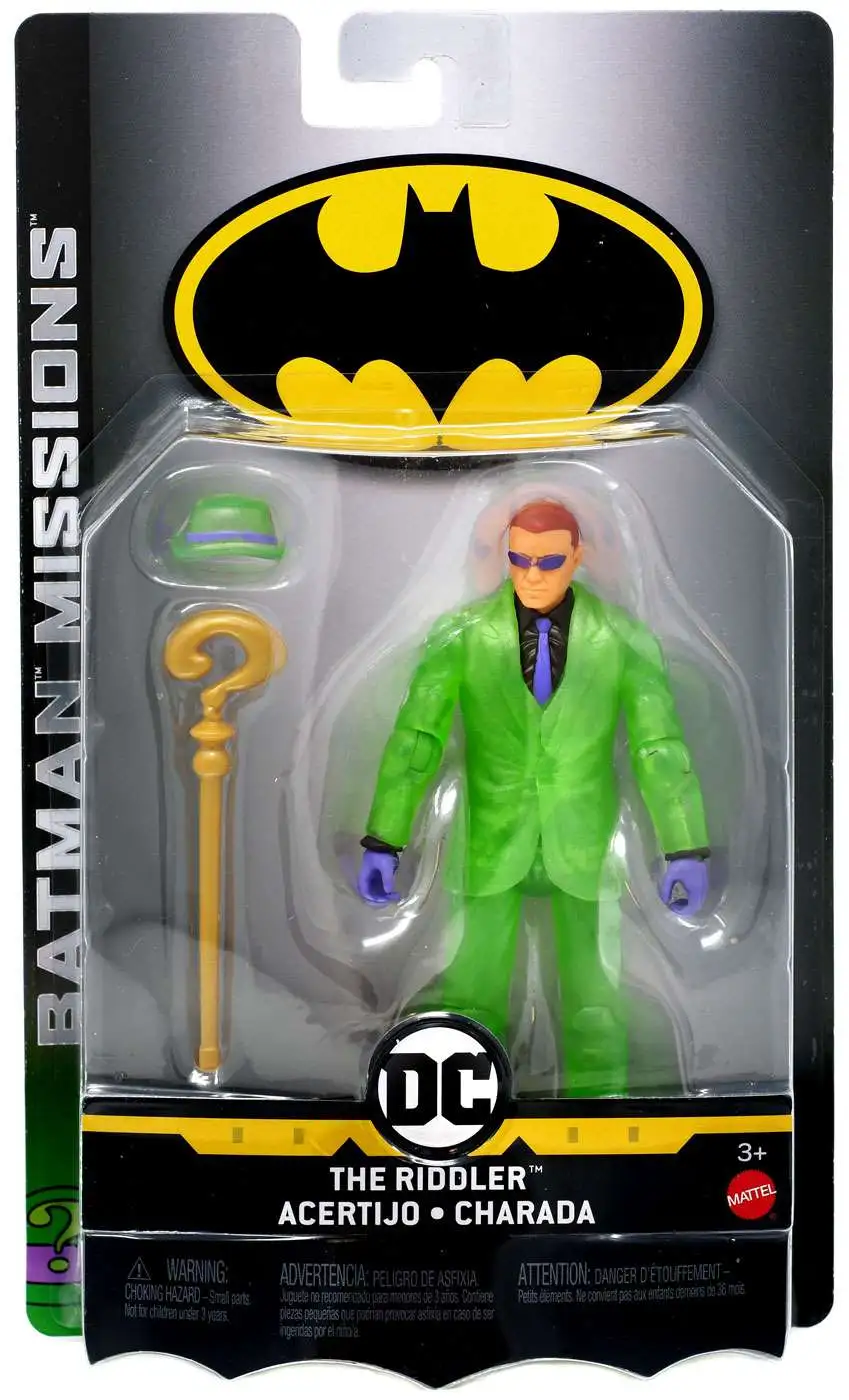 DC Batman Missions The Riddler Action Figure