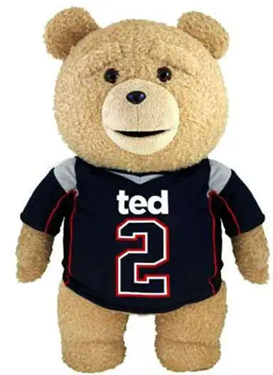 Ted 2 Ted in Jersey 11-Inch Talking Plush [Explicit]