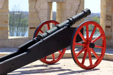 An old cannon №23693