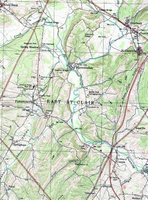 Bedford County Pennsylvania Maps