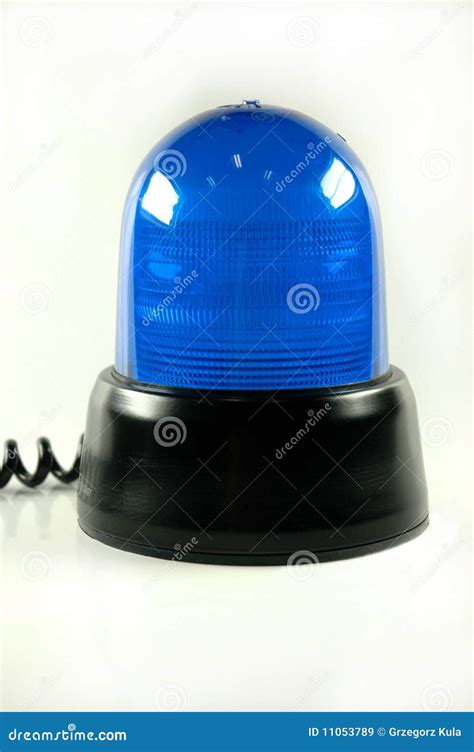 Police Siren Light Stock Image Image Of Blue Police 11053789