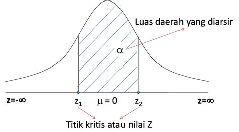 Cara Menentukan Nilai Alpha Dengan Menggunakan Tabel Z Distribusi