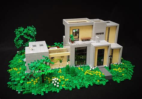 Lego Modern House Moc Check Out This Beautiful Lego Modern House Moc