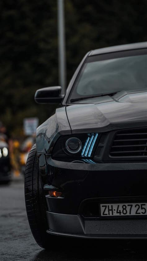 Black Mustang Wallpaper Hd