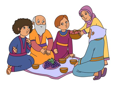 Abraham And Sarah Clip Art Image To U