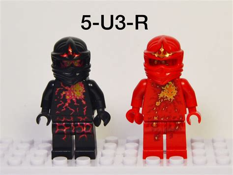 Lego Ninjago Nrg Cole And Nrg Kai Minifigures Ninja Ubuy India