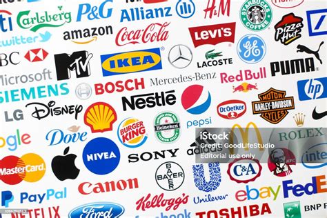 Brands Stock Photo Download Image Now Advertisement Backgrounds