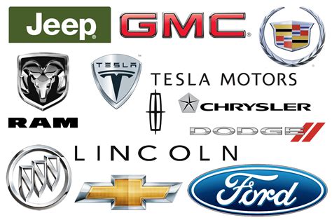 11 American Car Brands And Their Logos Car Brands Car Brands Logos