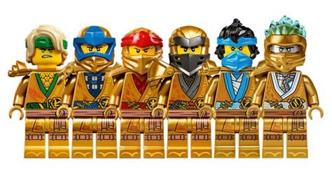 Lego Ninjago 10th Anniversary Golden Nya And Zane Dévoilés Tous Les