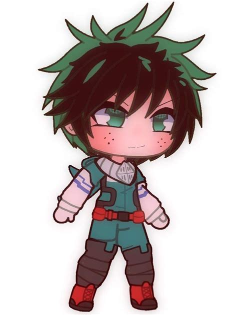 Gacha Life Deku In 2022 Anime Character Fictional Characters