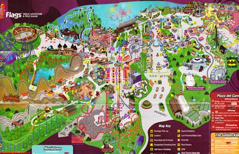 Six Flags Great Adventure Map Maps For You