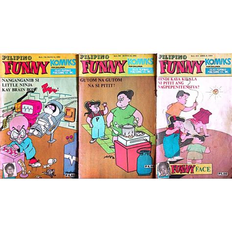 Pilipino Funny Komiks 1993 1994 Issues Shopee Philippines