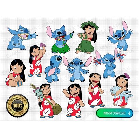 Lilo And Stitch Svg Lilo Svg Stitch Silhouette Lilo Silhouet Inspire