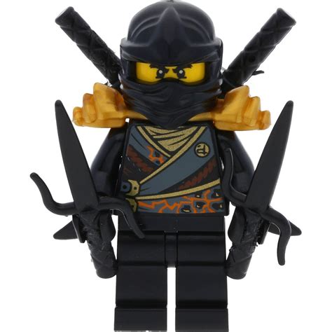 Lego Ninjago Mini Figure Cole From The Set 70723 Incl 4 Galaxyarms