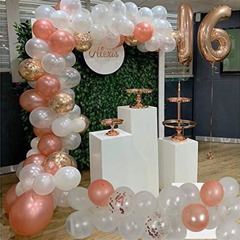 Rose Gold Birthday Buy Chicinlife 37pcs Rose Gold