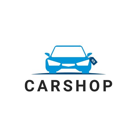 Car Shop Logo Design Template For Business Car Dealer 24647116 Vector