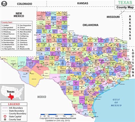 Austin Texas Counties Map Secretmuseum