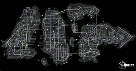 Gta Iv Map With Street Names