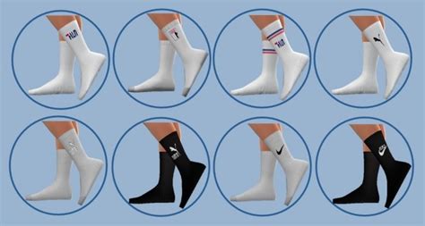 Base Game Designer Sports Socks Au At Sims4sue Sims 4 Updates