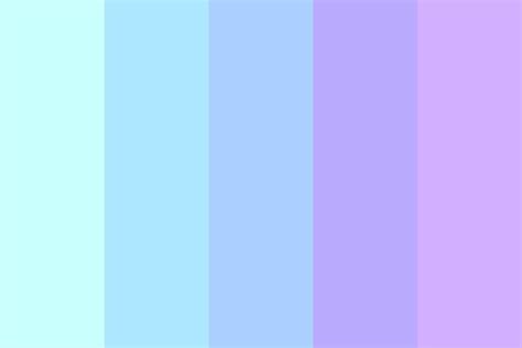 Pastel Blues And Purples Color Palette Colorpalette Colorpalettes