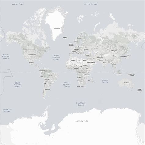 The Size Of Countries In Real Life Versus The Size Of Countries On A