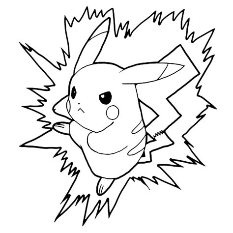 Pokemon Pikachu Coloring Pages Printable Free Pokemon Coloring Pages