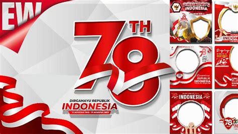 50 Twibbon HUT RI Yang Ke 78 Lengkap Dengan Cara Membuatnya