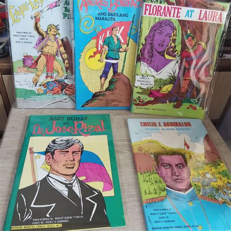 Tagalogfilipino Komiks National Heroes And Classics Stories