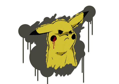 Angry Pikachu By Tom1995 On Deviantart