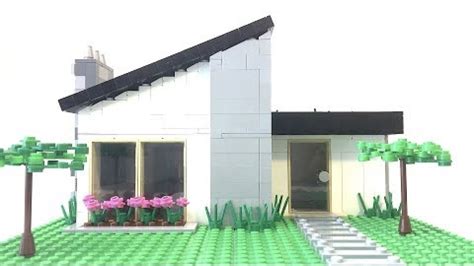 Lego Modern House Moc With Detailed Interiorexterior Youtube