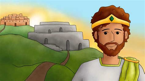 King David Cartoon