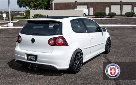 Vw Golf Gti Mk5 White P40s 18 Satin Black A Photo On Flickriver