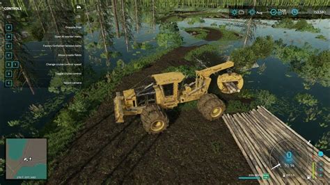 Swamp Logging Fs22 Youtube