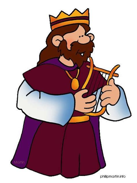 King David Bible Cartoon