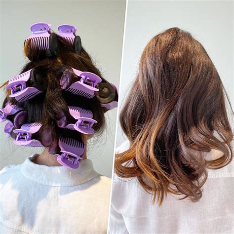 How To Use Hot Rollers On Medium Length Hair