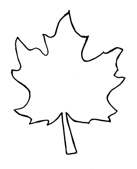 Large Leaf Template Leaf Coloring Page Leaf Template Fall Leaf Template