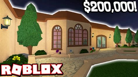 I Paid 200000 To Tour This Pre Built Mansion Roblox Bloxburg