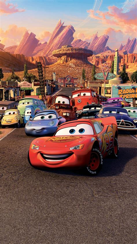 Cars 2006 Phone Wallpaper Moviemania Cars Cartoon Disney Disney